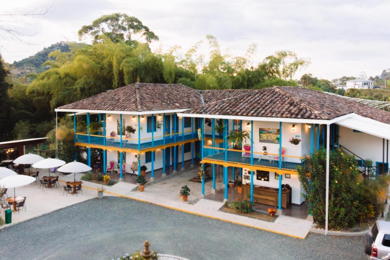 Hotel Hacienda Santa Clara Санта-Роса-де-Кабаль Екстер'єр фото